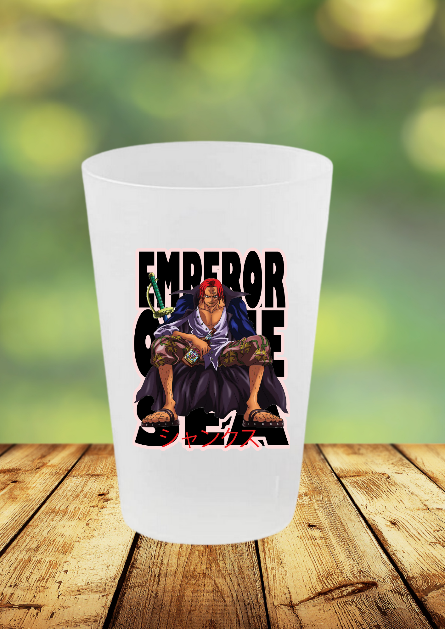 Gobelet One Piece – Impression DTF UV – 136 modèles au choix