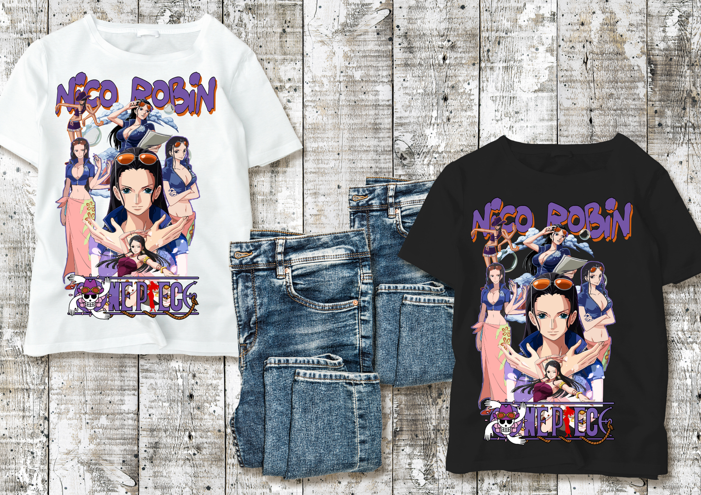 T-shirt One Piece 10 Modèles