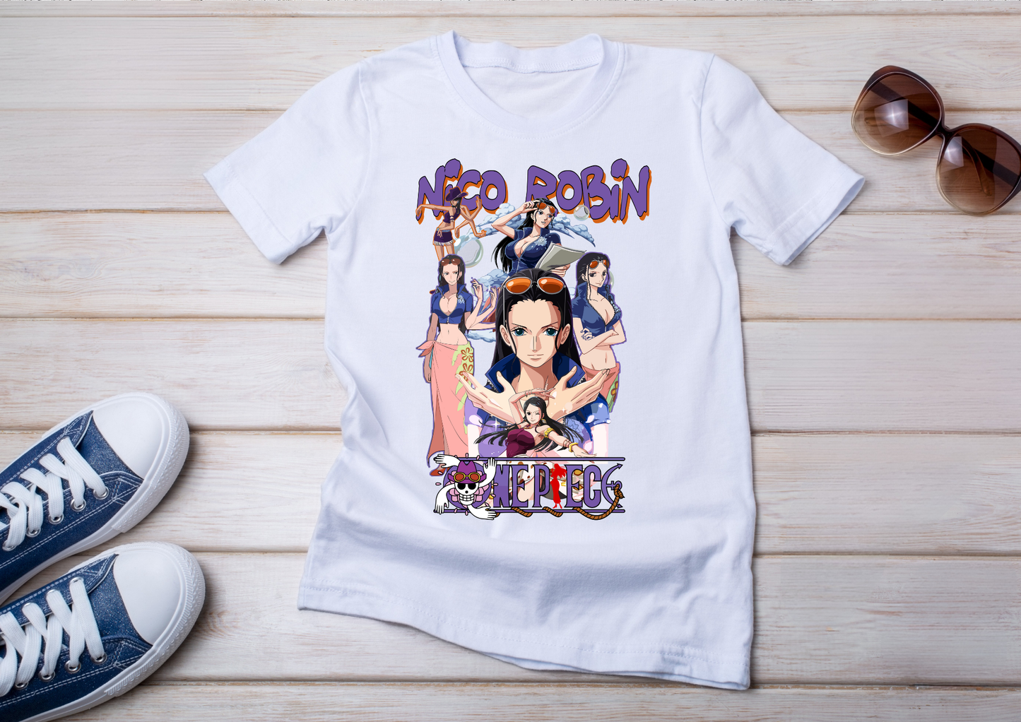 T-shirt One Piece 10 Modèles