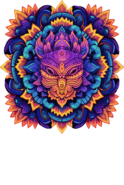 Psychedelic Designs – Fichier PNG Haute Qualité – 100 modèles au choix