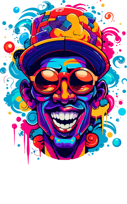 Psychedelic Designs – Fichier PNG Haute Qualité – 100 modèles au choix