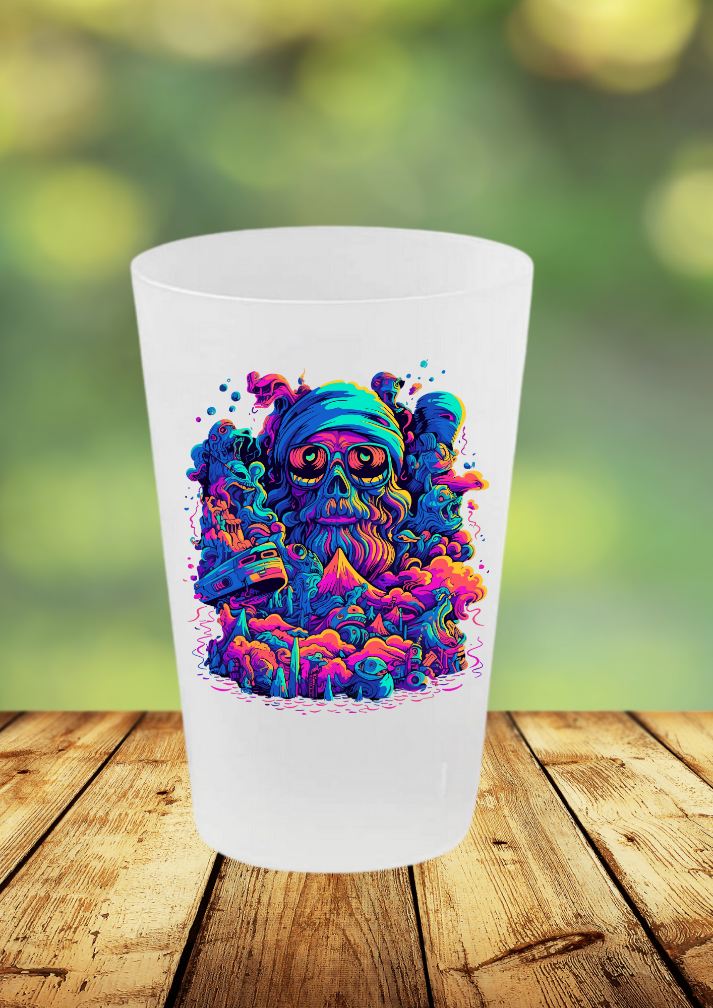 Gobelet Psychedelic Designs – 100 modèles au choix
