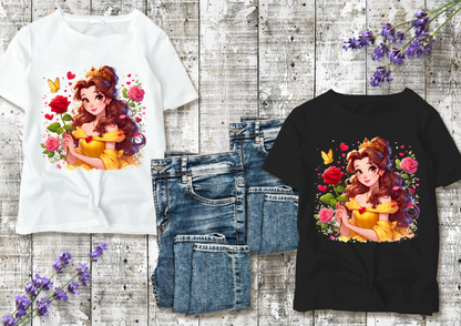 T-shirt enfant Princesse Belle (La Belle et la Bête)