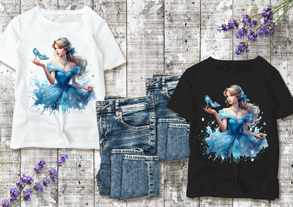 T-shirt enfant Cendrillon