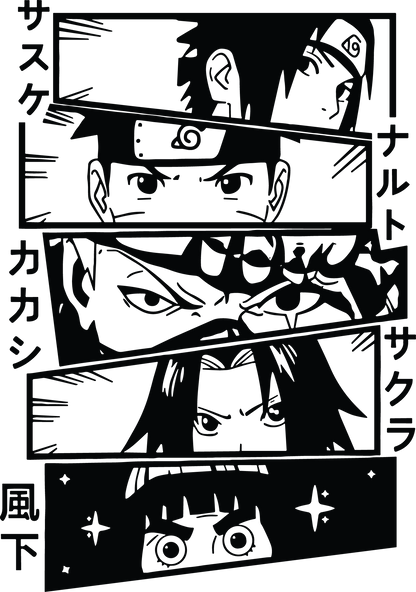 Fichiers PNG Naruto – 124 modèles au choix