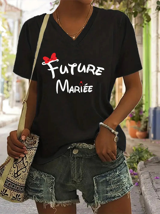 👰 Tee-shirt « Future Mariée » – Spécial EVJF