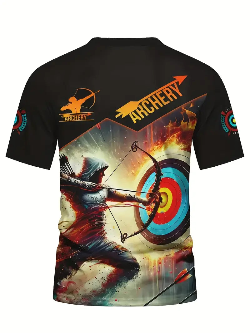 🏹 Tee-shirt "ARCHERY" - Passion Tir à l’Arc