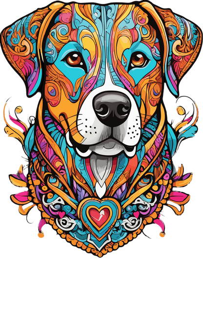 Psychedelic Designs – Fichier PNG Haute Qualité – 100 modèles au choix