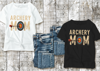 🎯 Tee-shirt "ARCHERY MOM" - Style Décontracté pour les Mamans Passionnées