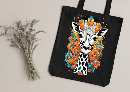 Tote Bag Psychedelic Designs – 100 modèles au choix – Noir ou Blanc