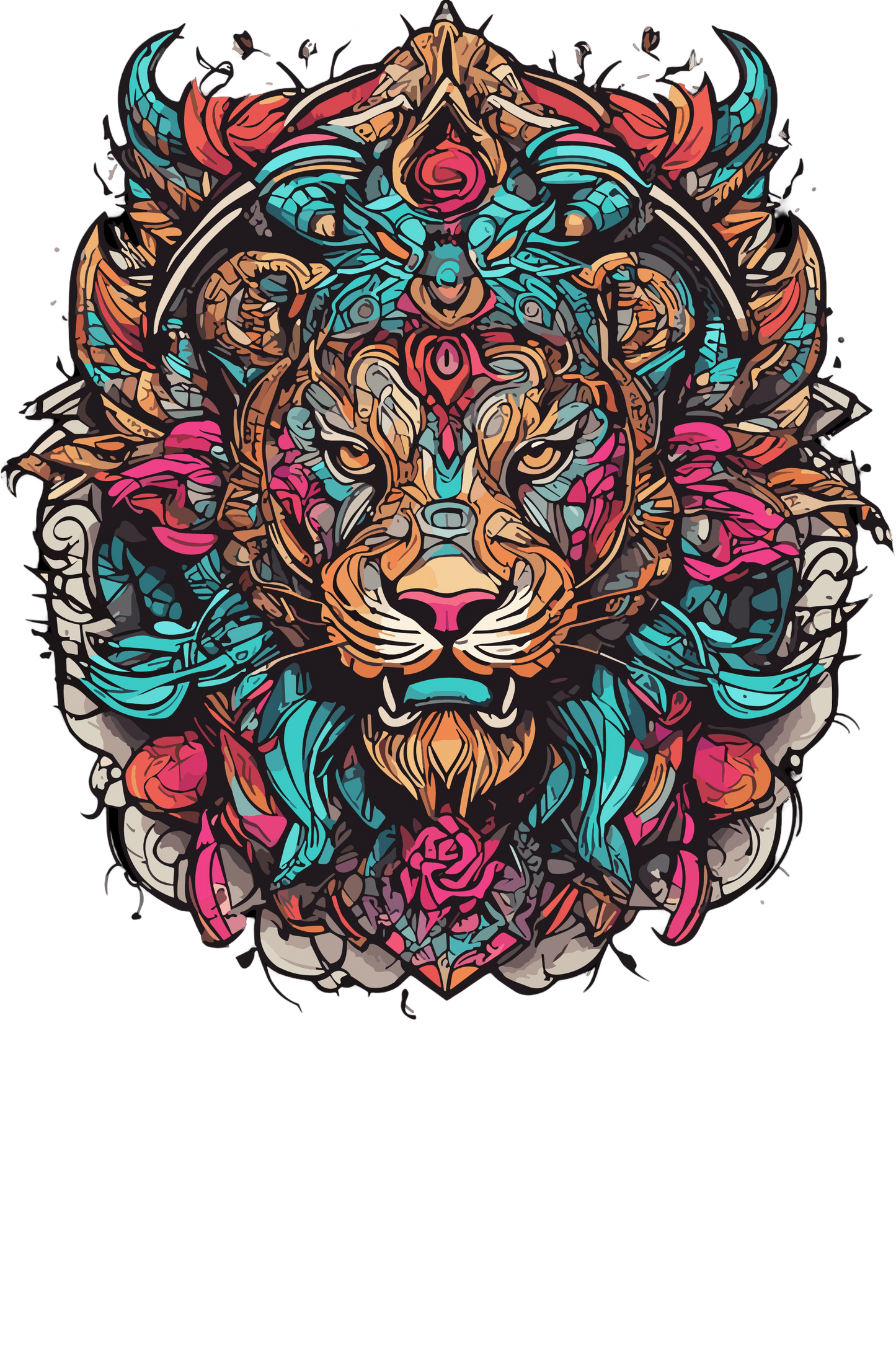 Psychedelic Designs – Fichier PNG Haute Qualité – 100 modèles au choix