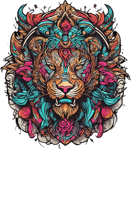 Psychedelic Designs – Fichier PNG Haute Qualité – 100 modèles au choix