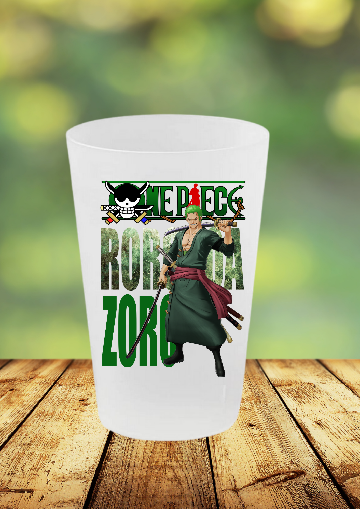 Gobelet One Piece – Impression DTF UV – 136 modèles au choix