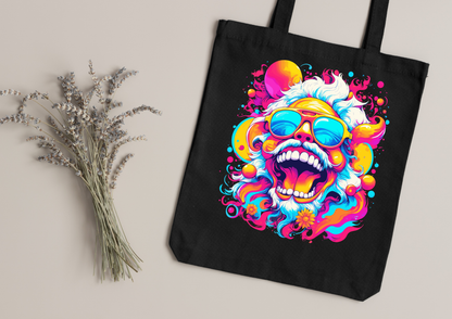 Tote Bag Psychedelic Designs – 100 modèles au choix – Noir ou Blanc