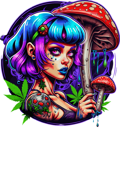 Psychedelic Designs – Fichier PNG Haute Qualité – 100 modèles au choix