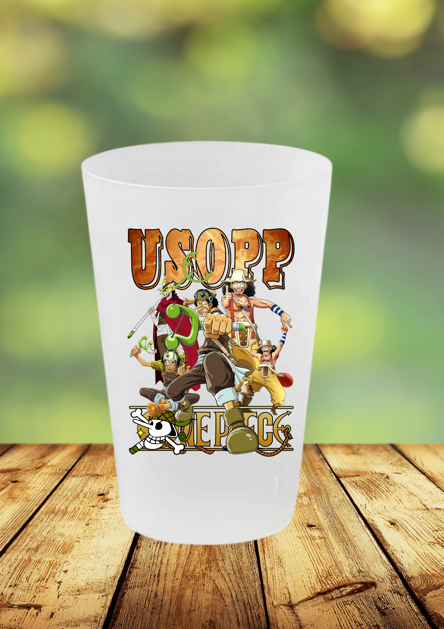 Gobelet One Piece – Impression DTF UV – 136 modèles au choix