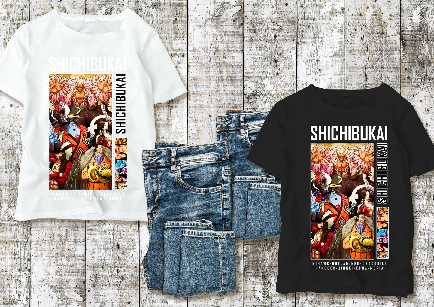 T-shirt One Piece 10 Modèles