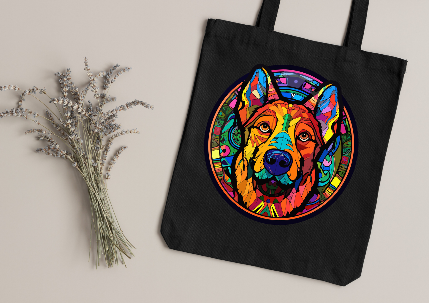 Tote Bag Psychedelic Designs – 100 modèles au choix – Noir ou Blanc
