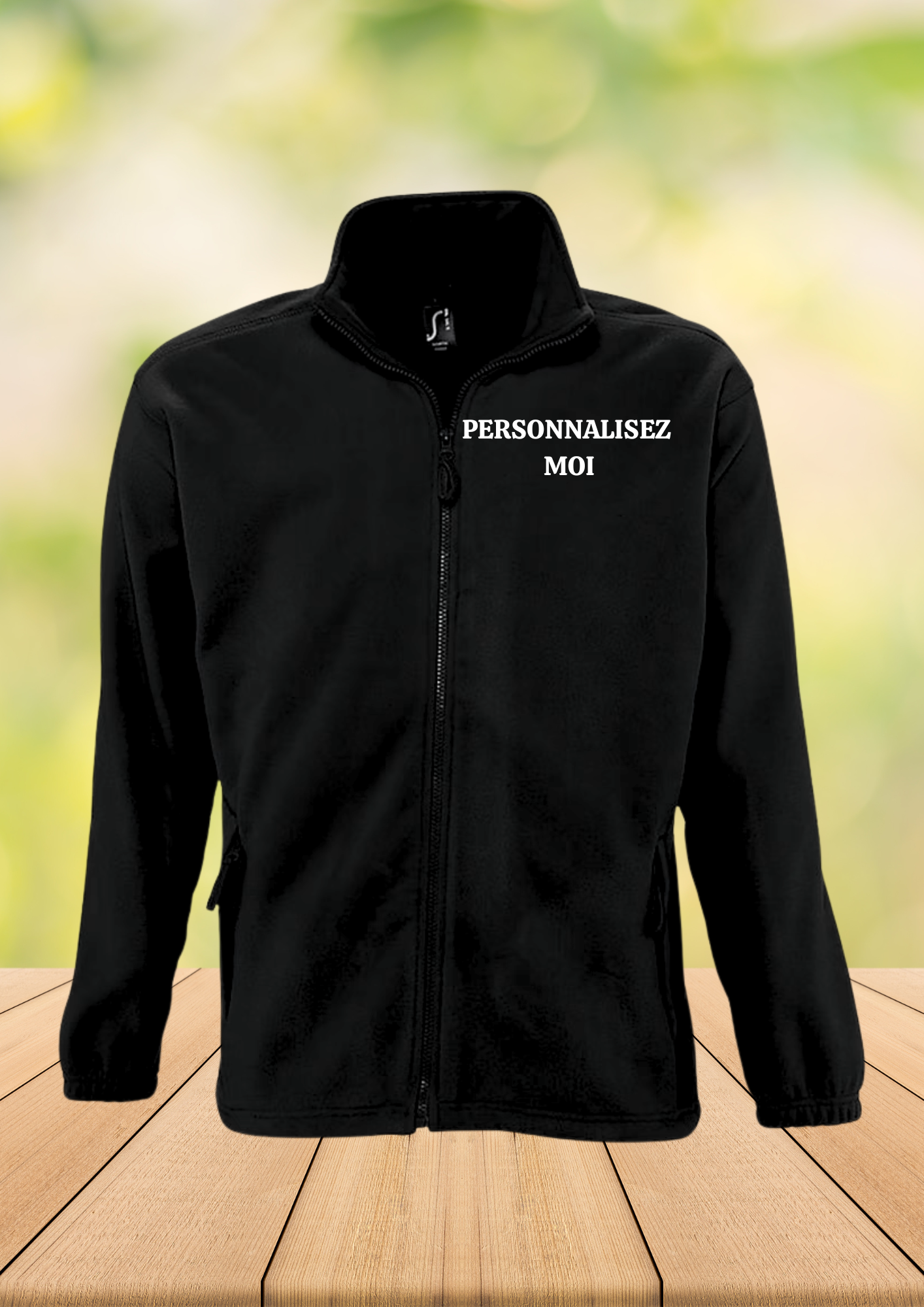 🧥❄️ Veste Polaire Homme – 300 g/m² – Chaude, Confortable & Personnalisable