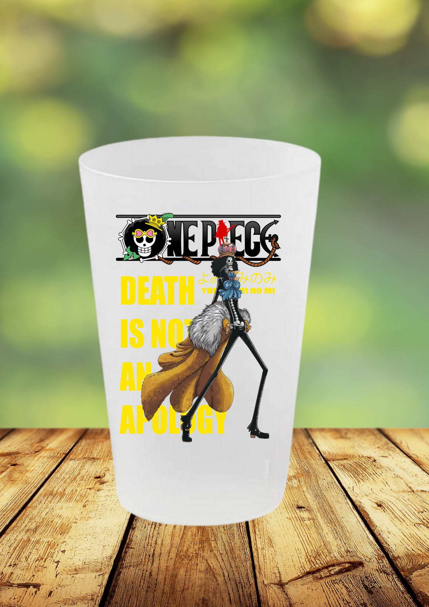 Gobelet One Piece – Impression DTF UV – 136 modèles au choix