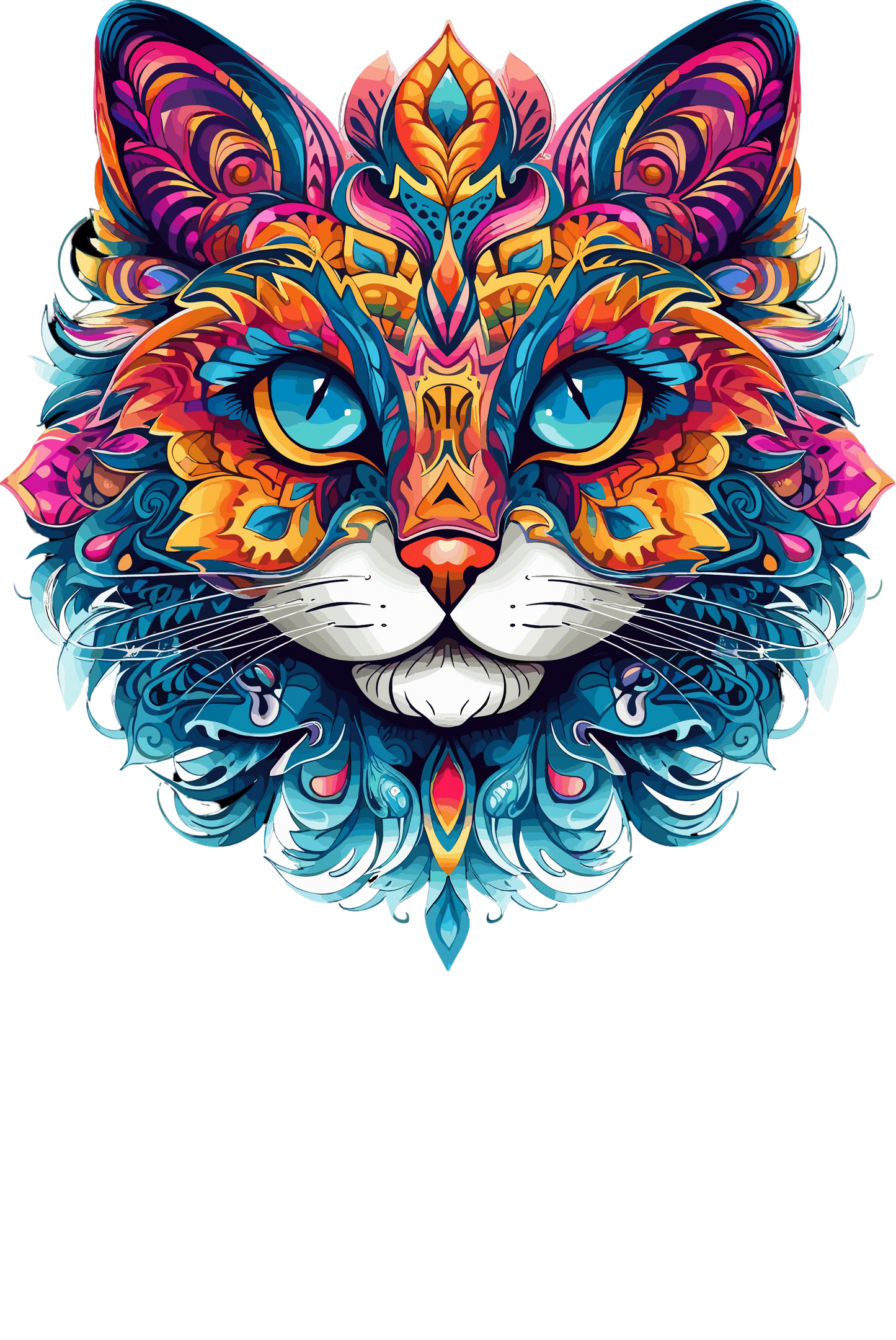 Psychedelic Designs – Fichier PNG Haute Qualité – 100 modèles au choix