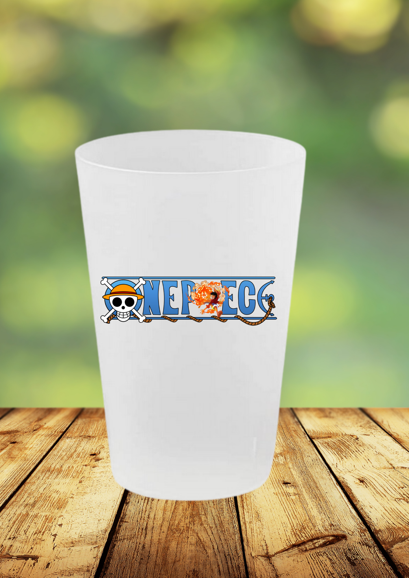 Gobelet One Piece – Impression DTF UV – 136 modèles au choix