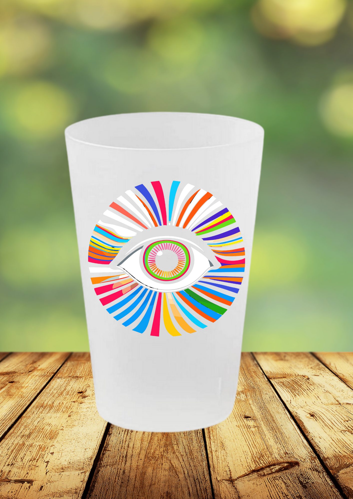 Gobelet Psychedelic Designs – 100 modèles au choix