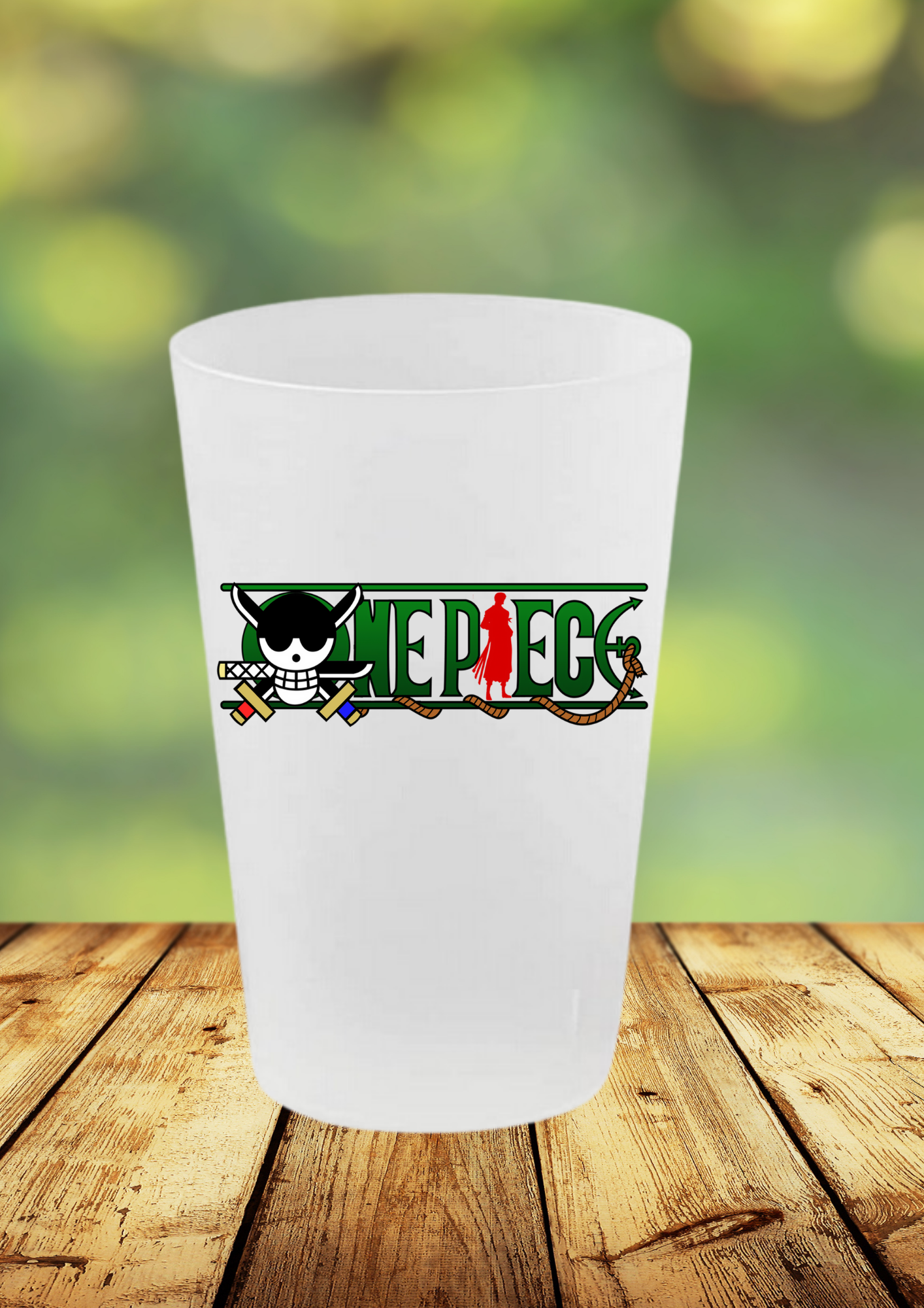 Gobelet One Piece – Impression DTF UV – 136 modèles au choix