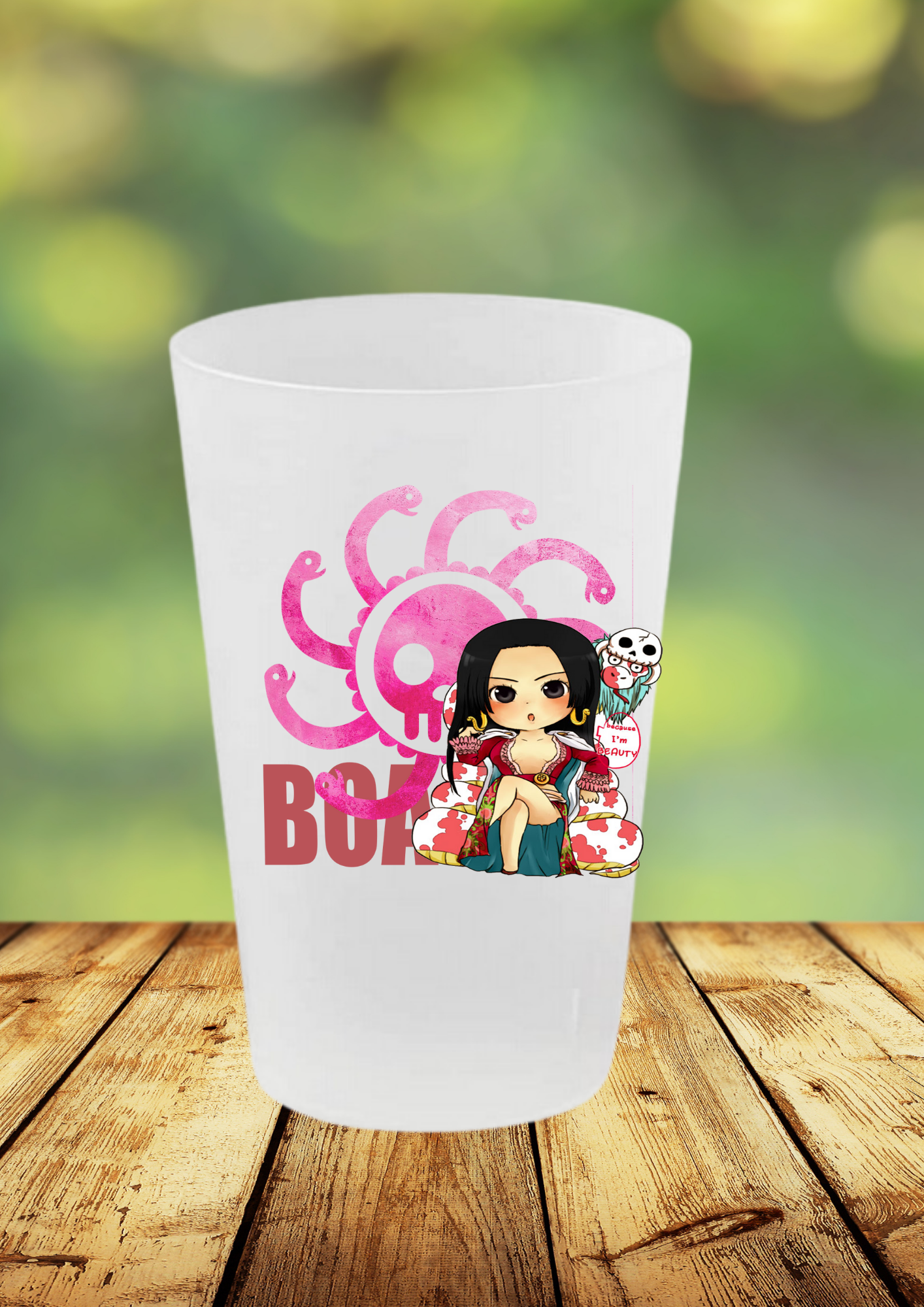 Gobelet One Piece – Impression DTF UV – 136 modèles au choix