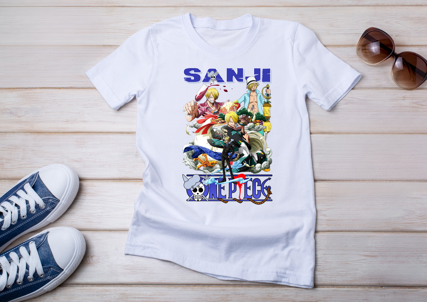 T-shirt One Piece 10 Modèles