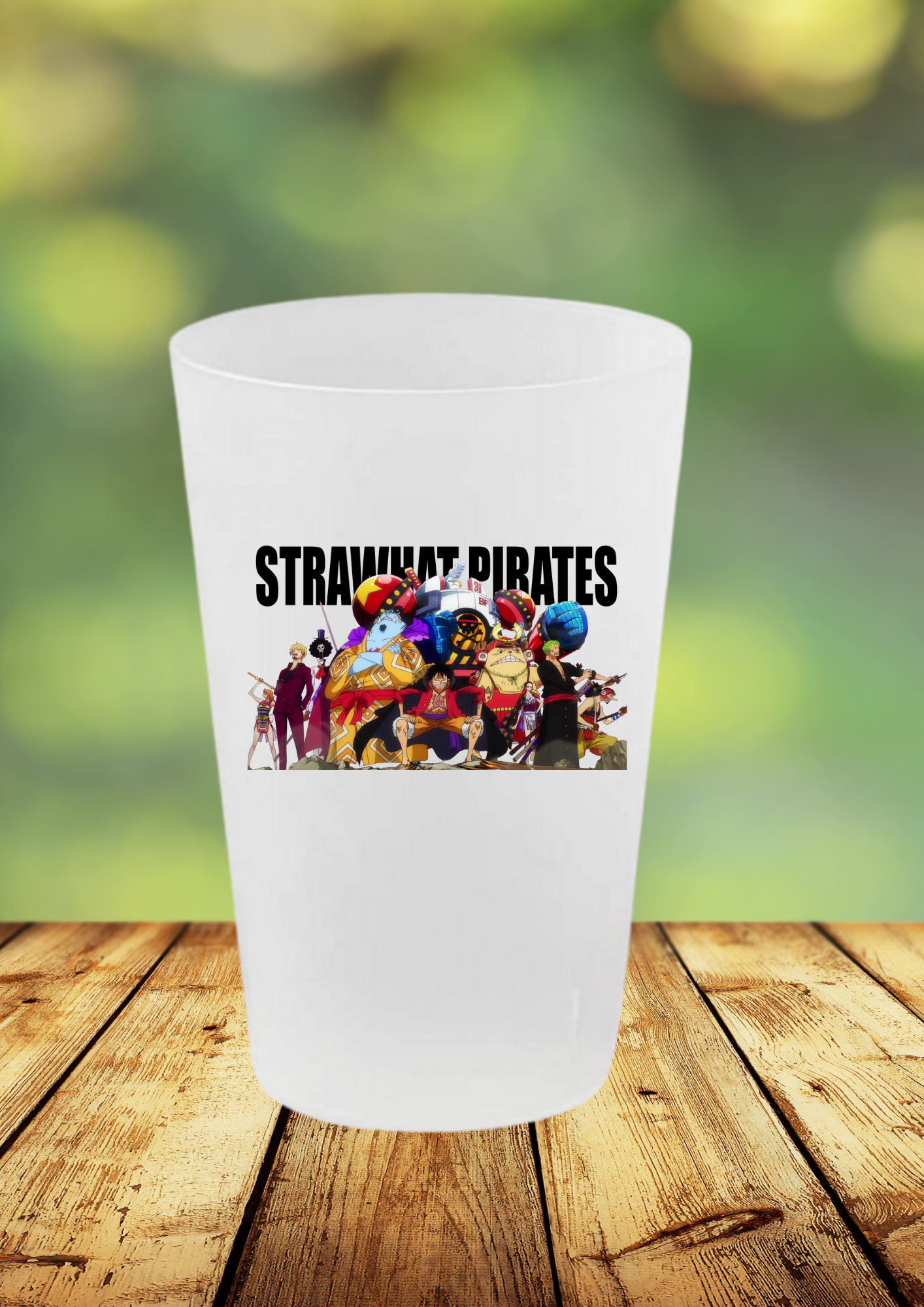 Gobelet One Piece – Impression DTF UV – 136 modèles au choix