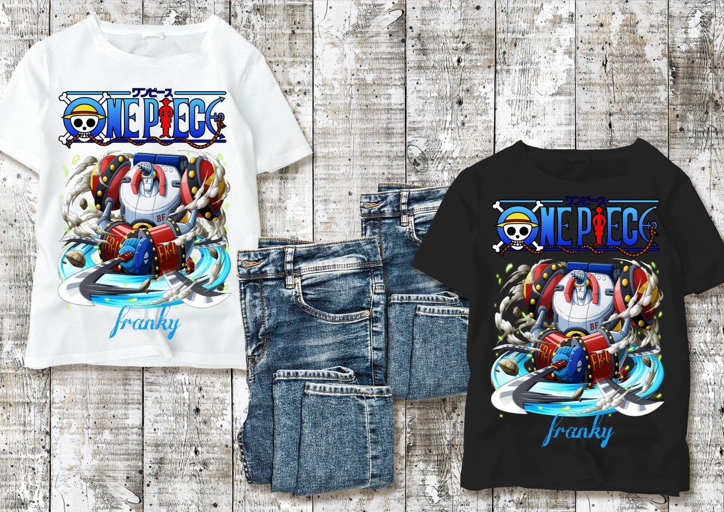 T-shirt One Piece 10 Modèles