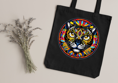 Tote Bag Psychedelic Designs – 100 modèles au choix – Noir ou Blanc