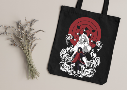 Tote Bag Anime – 104 modèles au choix – Noir