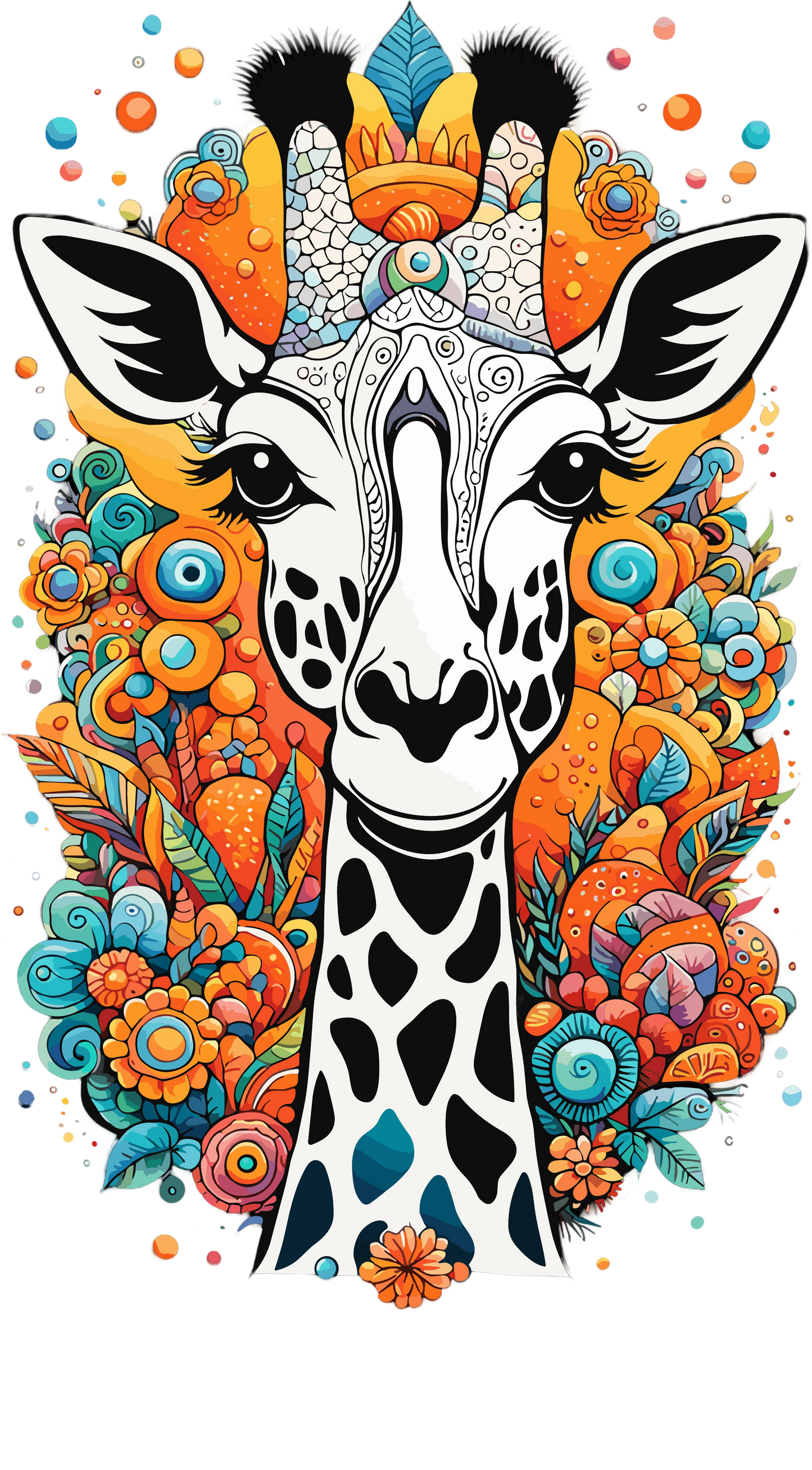 Psychedelic Designs – Fichier PNG Haute Qualité – 100 modèles au choix