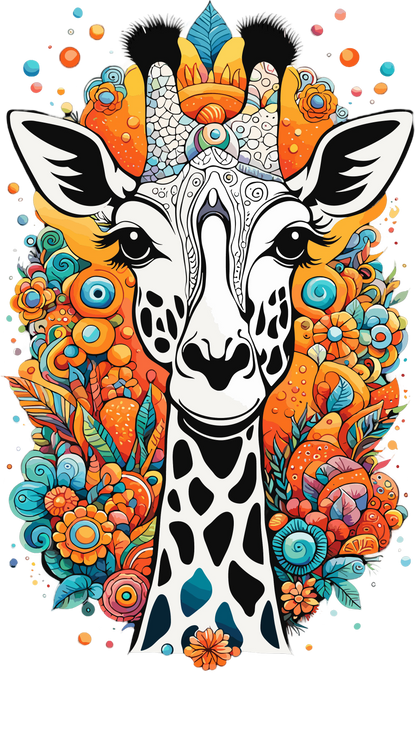 Psychedelic Designs – Fichier PNG Haute Qualité – 100 modèles au choix