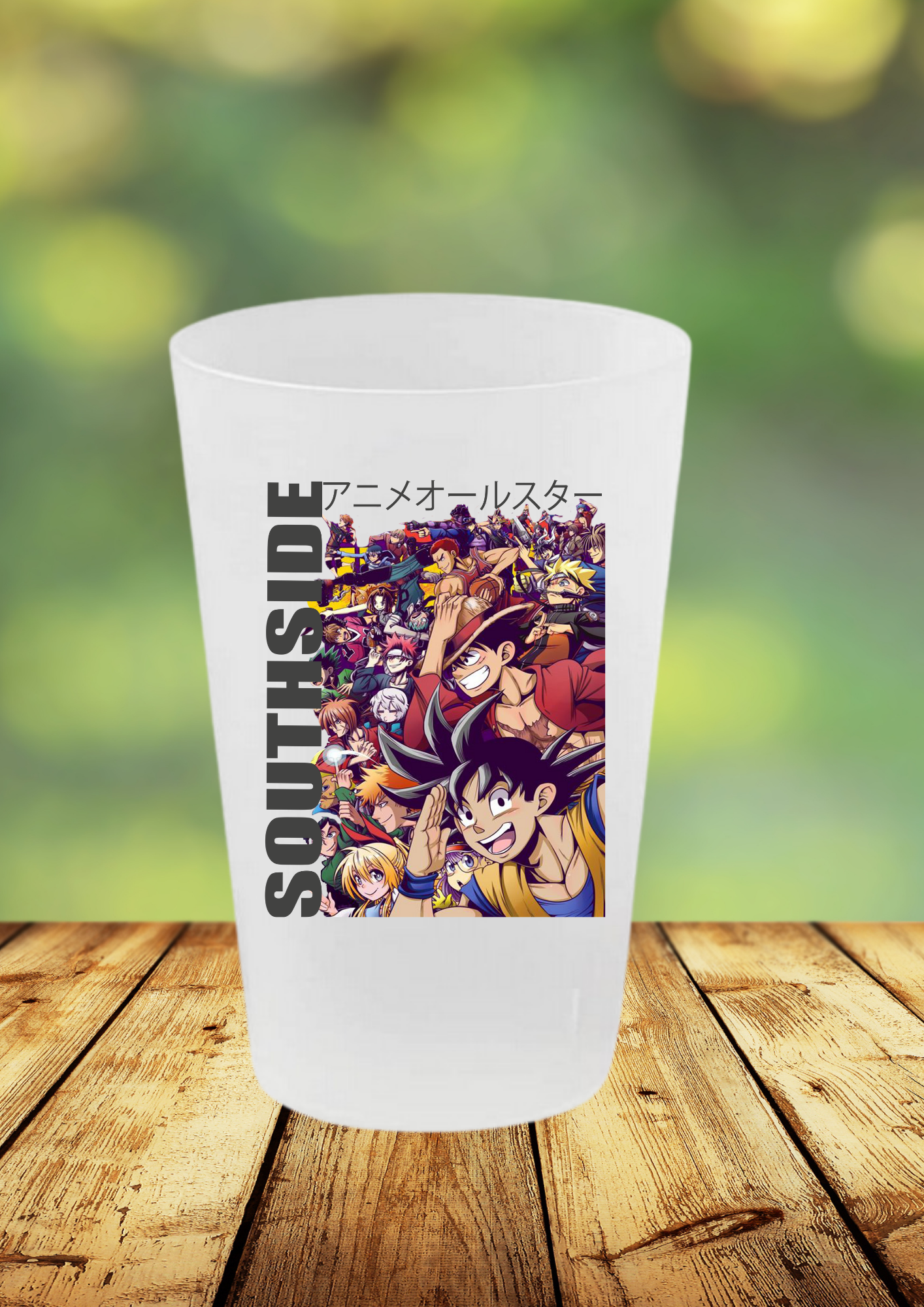 Gobelet One Piece – Impression DTF UV – 136 modèles au choix