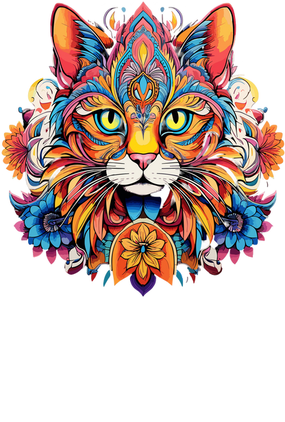 Psychedelic Designs – Fichier PNG Haute Qualité – 100 modèles au choix