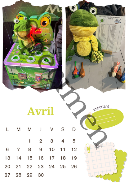 🗓️ Calendrier 2026 “Dame Aline” – L’année pleine d’humour et de bonne humeur !