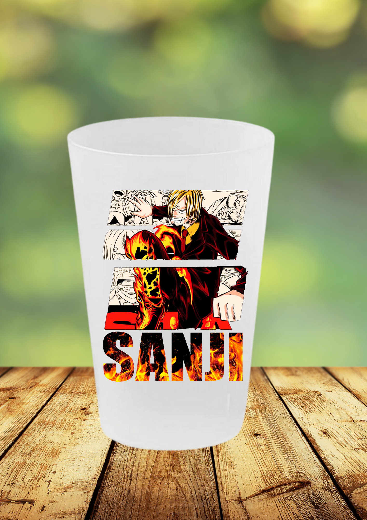 Gobelet One Piece – Impression DTF UV – 136 modèles au choix