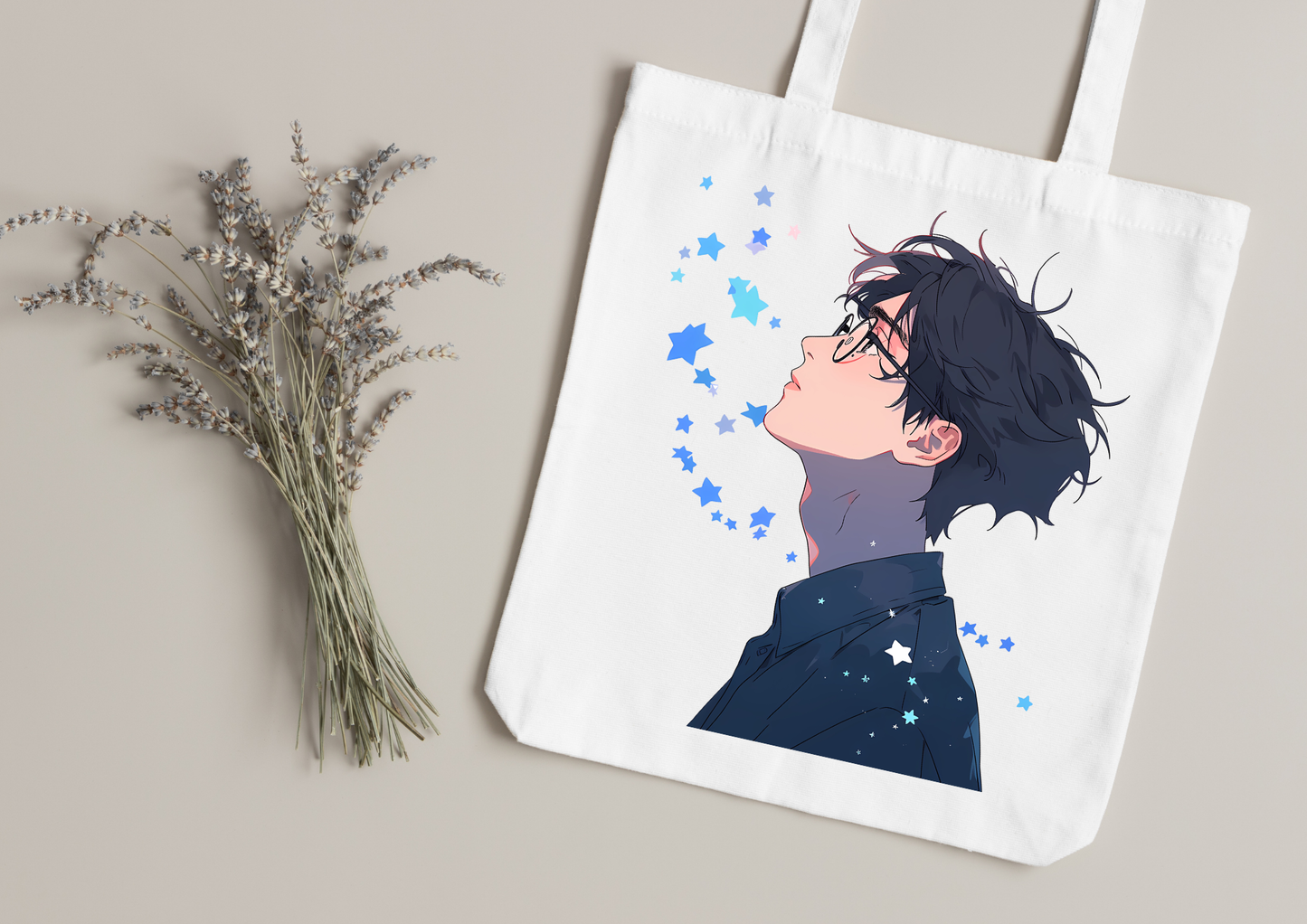 Tote Bag Retro Anime Nostalgia – 61 modèles au choix – Noir ou Blanc
