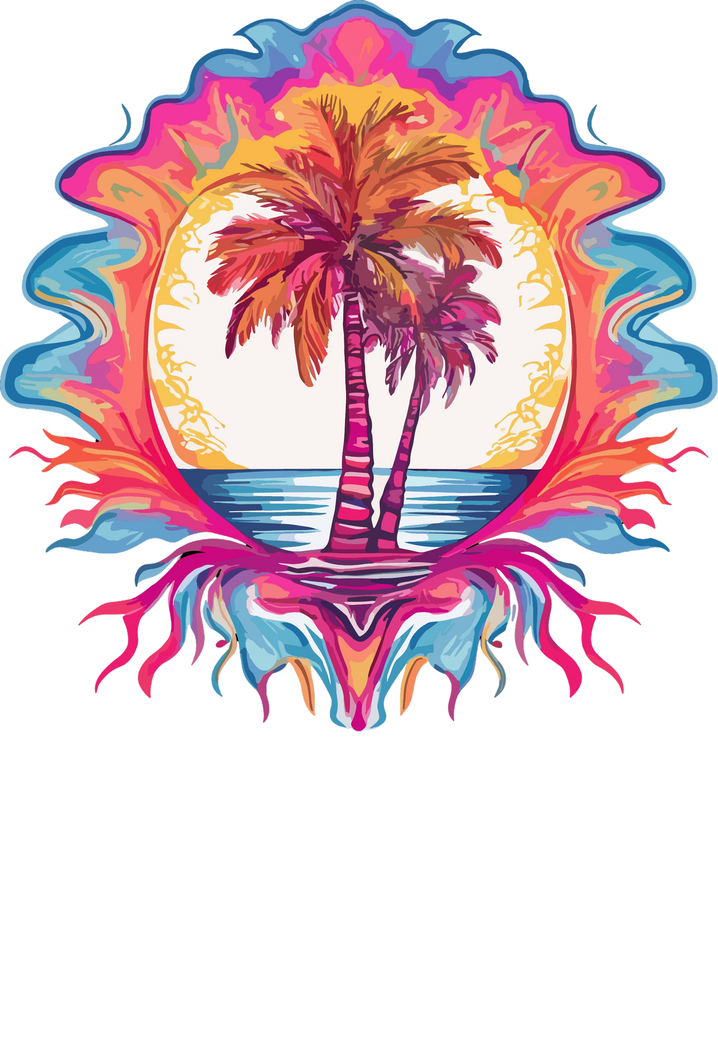 Psychedelic Designs – Fichier PNG Haute Qualité – 100 modèles au choix