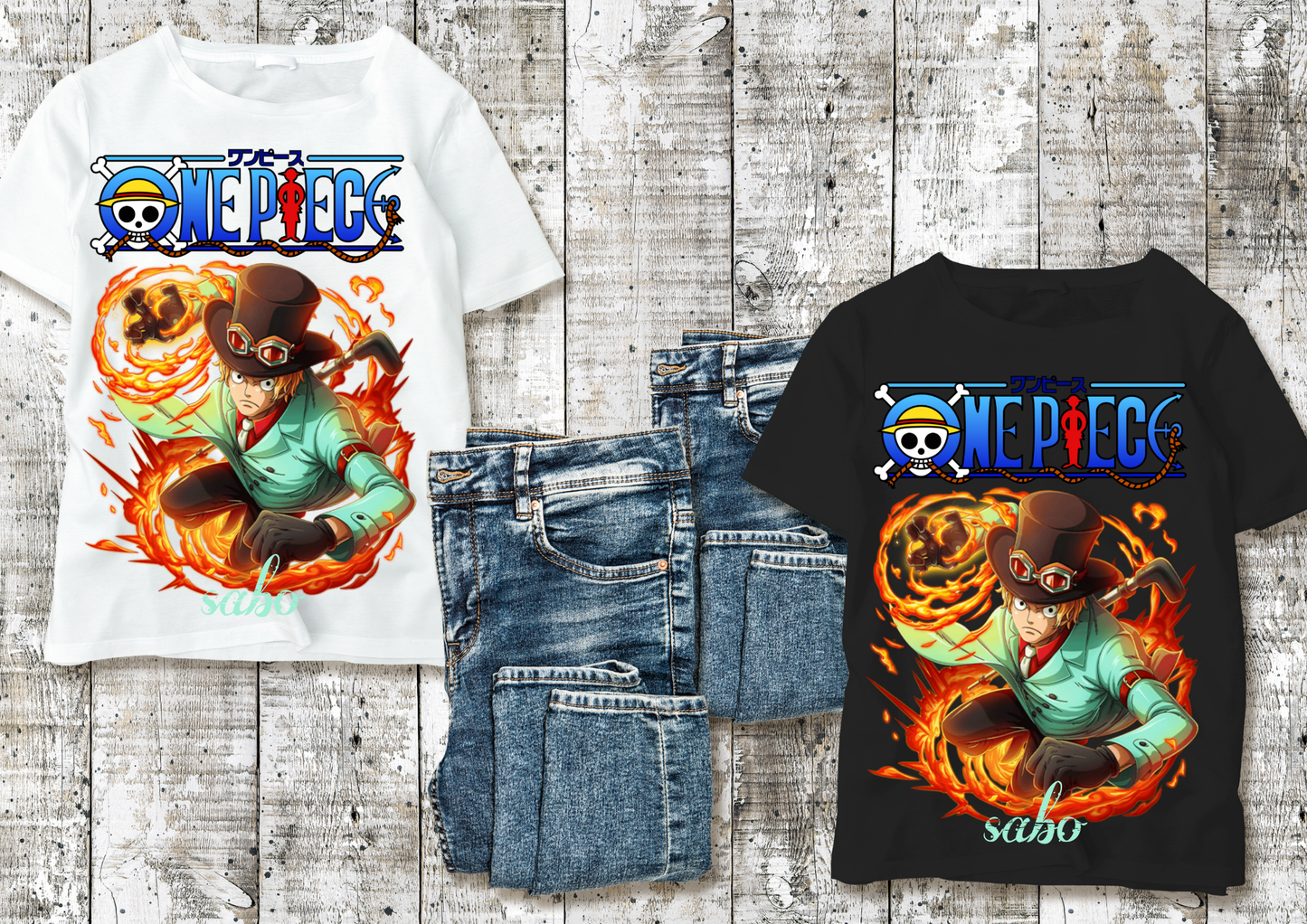 T-shirt One Piece 10 Modèles