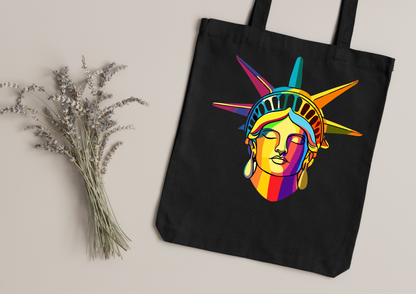 Tote Bag Psychedelic Designs – 100 modèles au choix – Noir ou Blanc