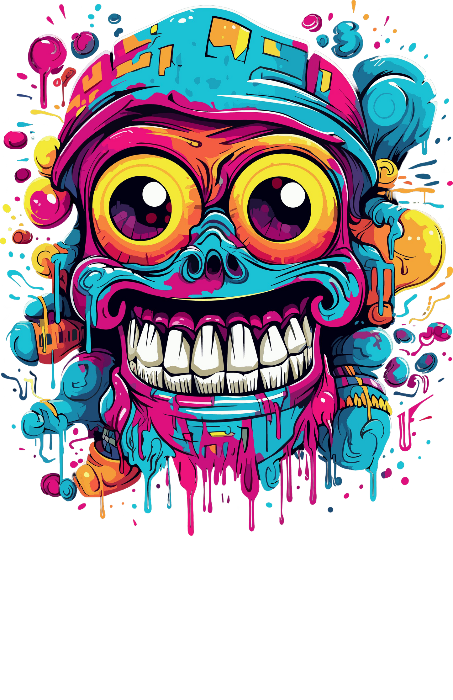 Psychedelic Designs – Fichier PNG Haute Qualité – 100 modèles au choix