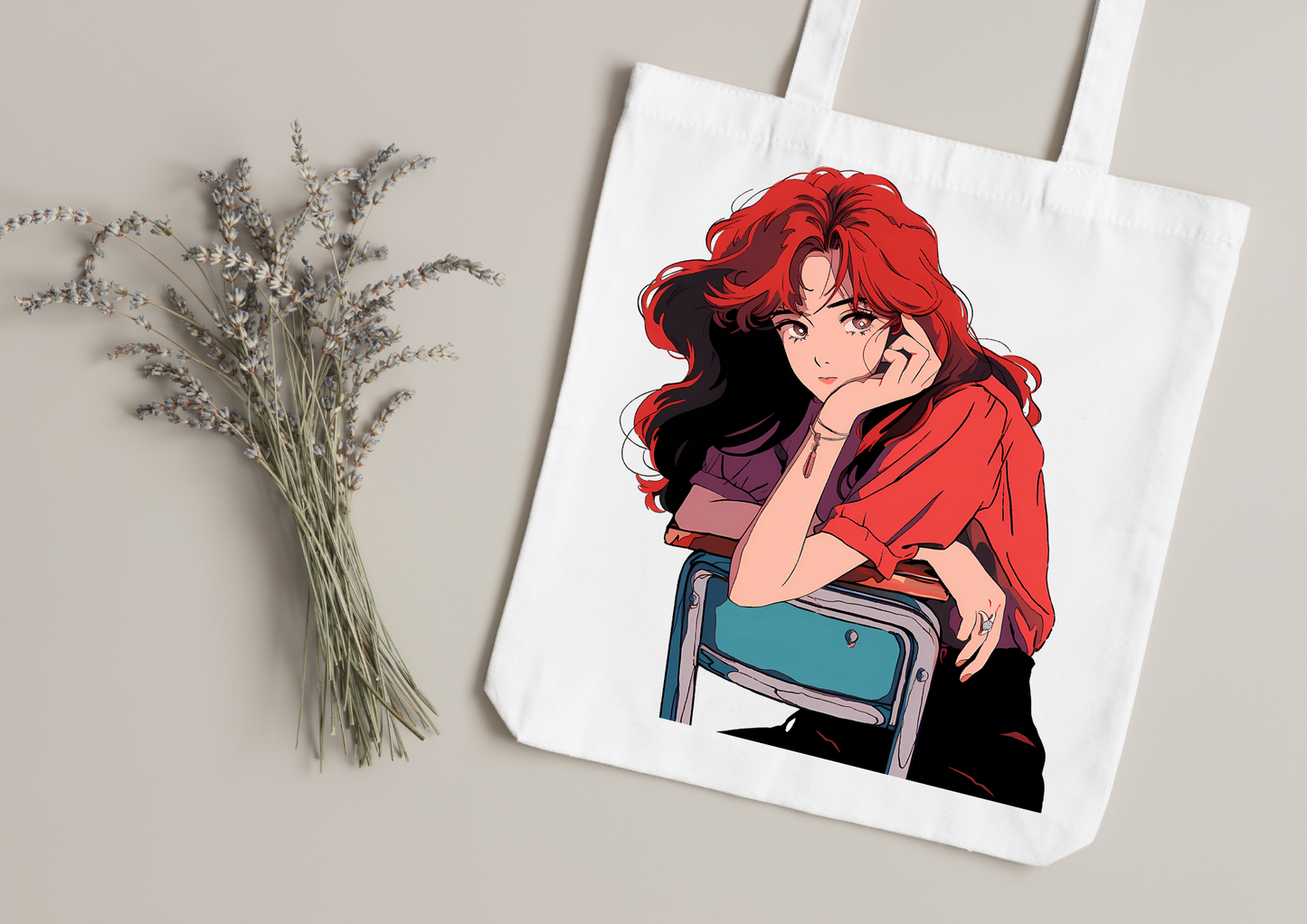 Tote Bag Retro Anime Nostalgia – 61 modèles au choix – Noir ou Blanc