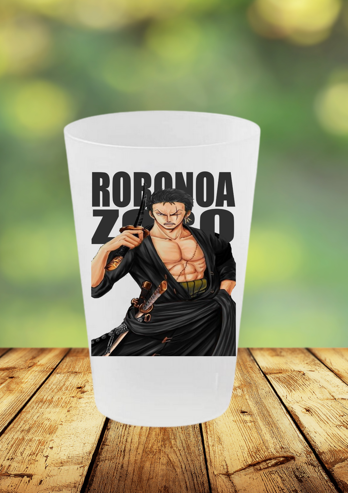 Gobelet One Piece – Impression DTF UV – 136 modèles au choix