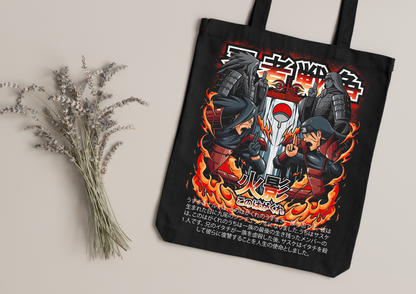 Tote Bag Anime – 104 modèles au choix – Noir