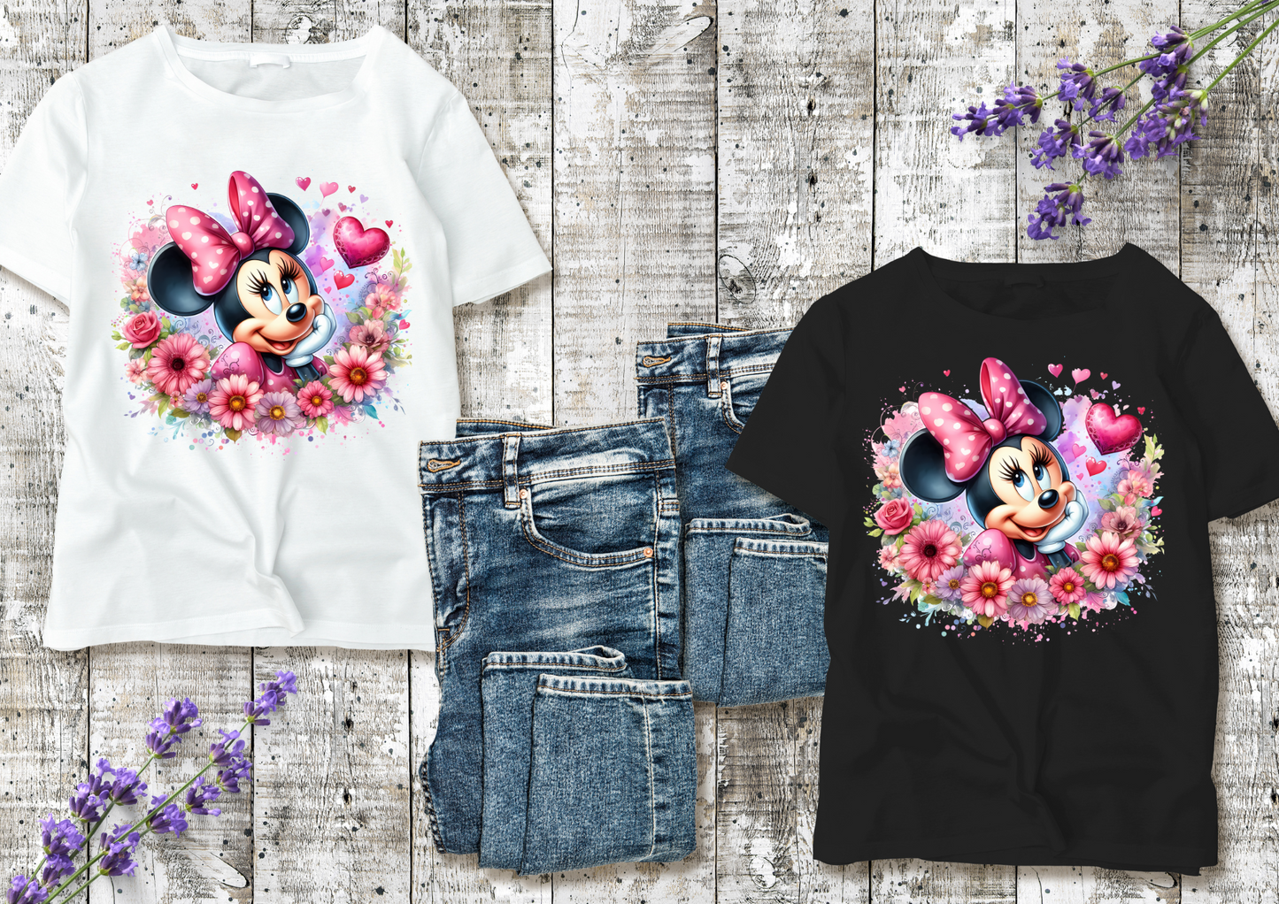 T-shirts Minnie Mouse