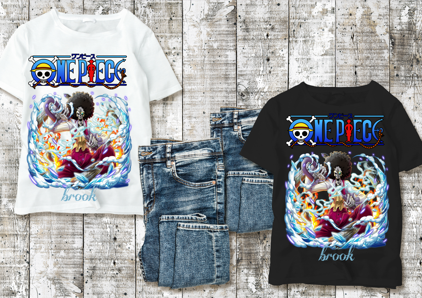 T-shirt One Piece 10 Modèles